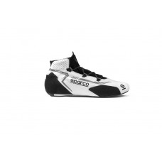 SCARPE SPARCO NEW 2025 RAPID LACCI FIA 8856-2018 BIANCO